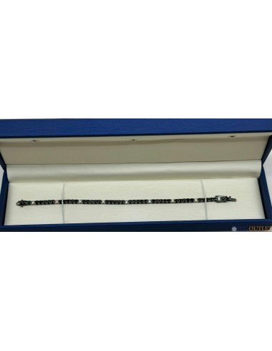 Bracciale Tennis in oro bianco 18kt...